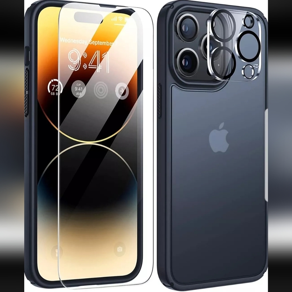 Iphone 14 Pro Max Apple Screen Protector Case Transparent New